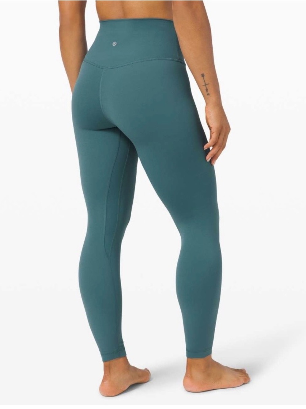 Lululemon Sz 4 Align Pant II 25" Desert Teal in Size 4 Nulu Material